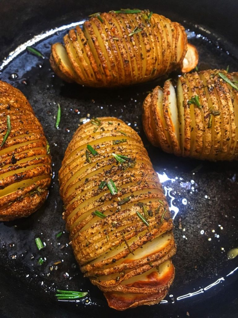 Crispy Hasselback Potatoes Recipe