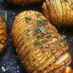 Crispy Hasselback Potatoes