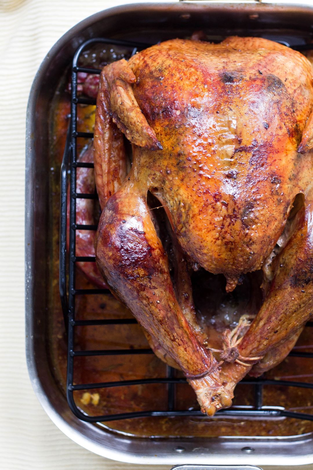 Roasted Brined Thanksgiving Turkey