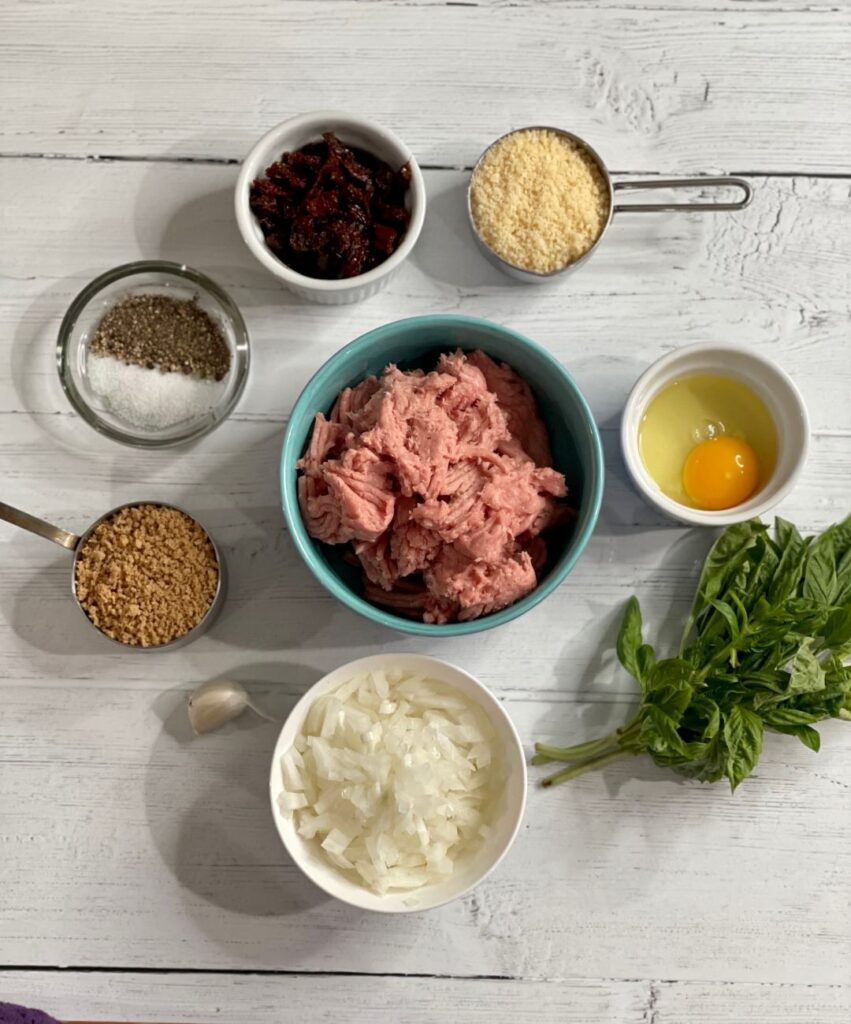 Turkey Meatloaf Ingredients