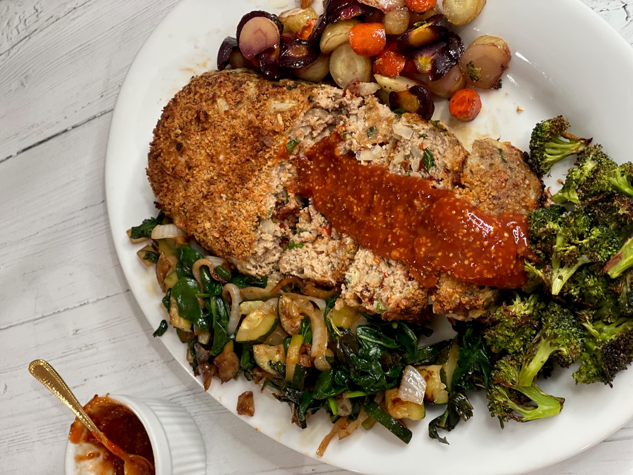 Turkey Sundried Tomato Panko Meatloaf