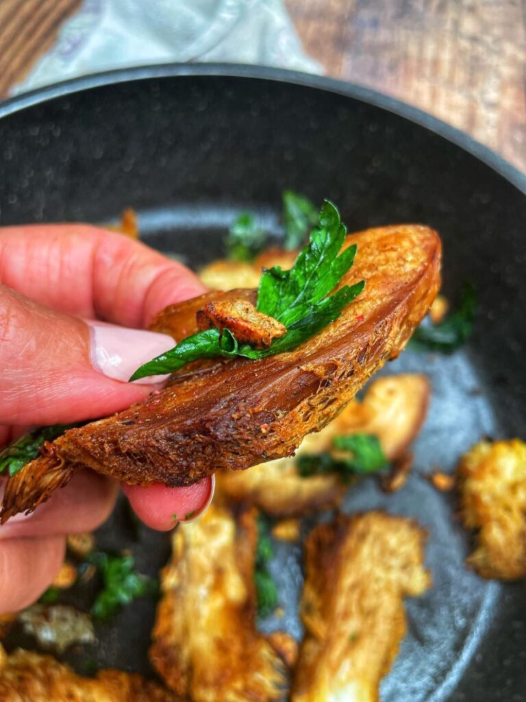 Lion's Mane Garlic Parsley Grass Fed Butter