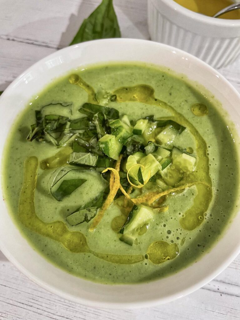 Cold Cucumber Soup