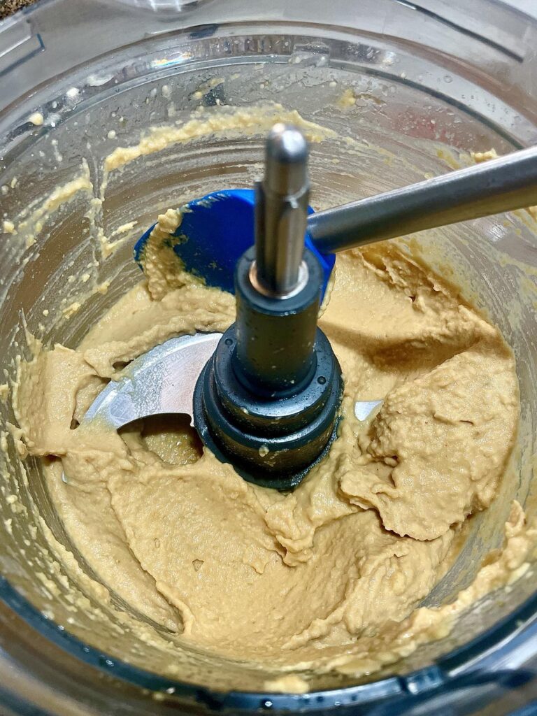 Creamy Hummus in Food Processor