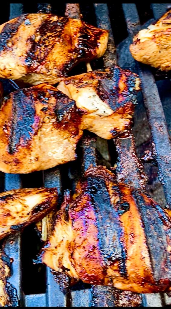 Grilling Balsamic Chicken