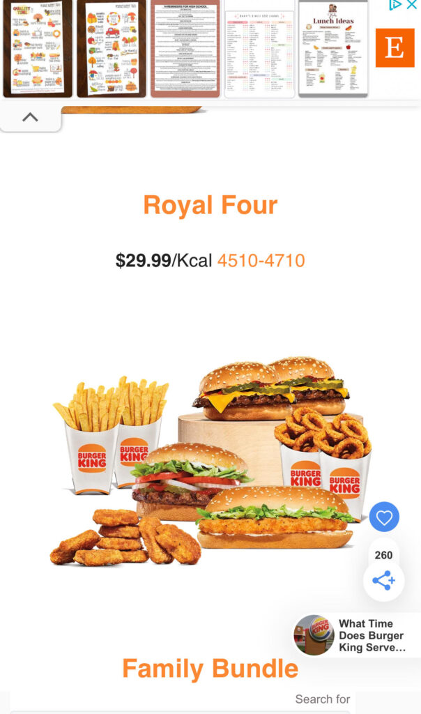 $35 of Fast Food