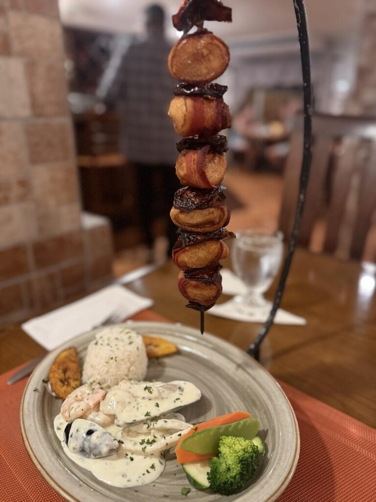 Fresh Shellfish Dish at Gostoso Aruba