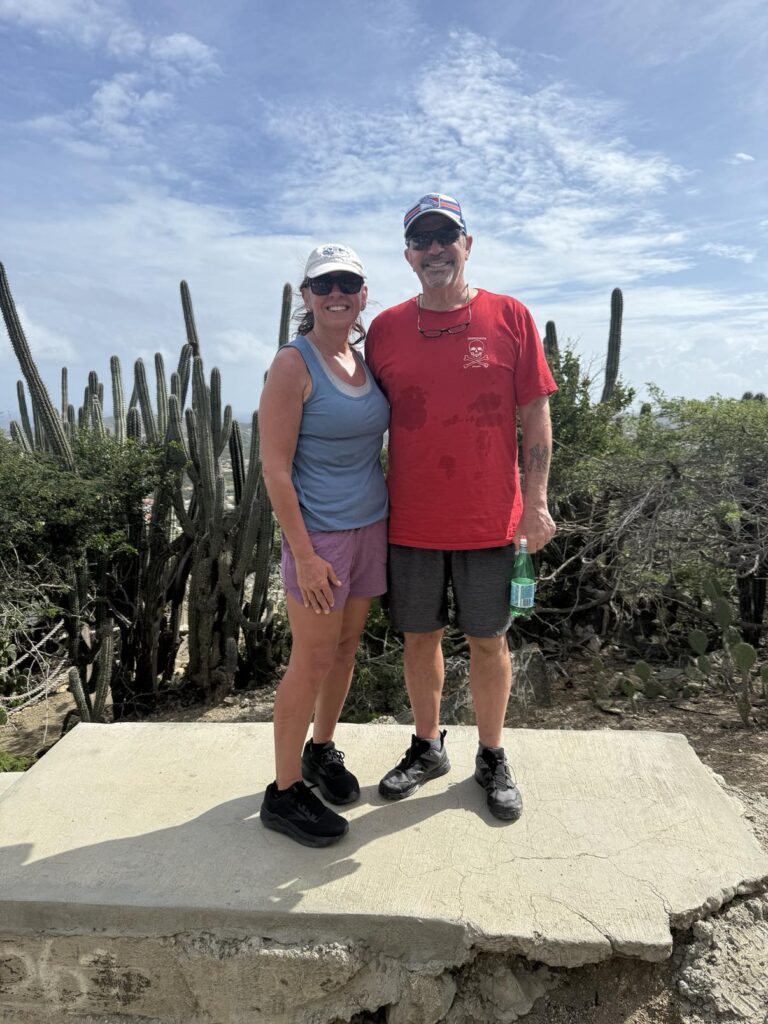 Panoramic Views From Hooiberg 600 Step Hike to the Summit